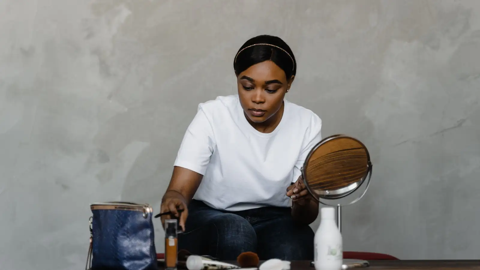 Correcting Dark Spots Before Foundation on Brown Skin
